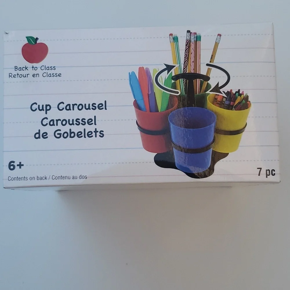 CUP CAROUSEL PENS AND PENCILS